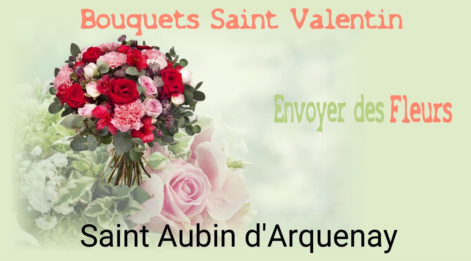 Roses de Saint-Valentin livrées à Saint-Aubin-d'Arquenay