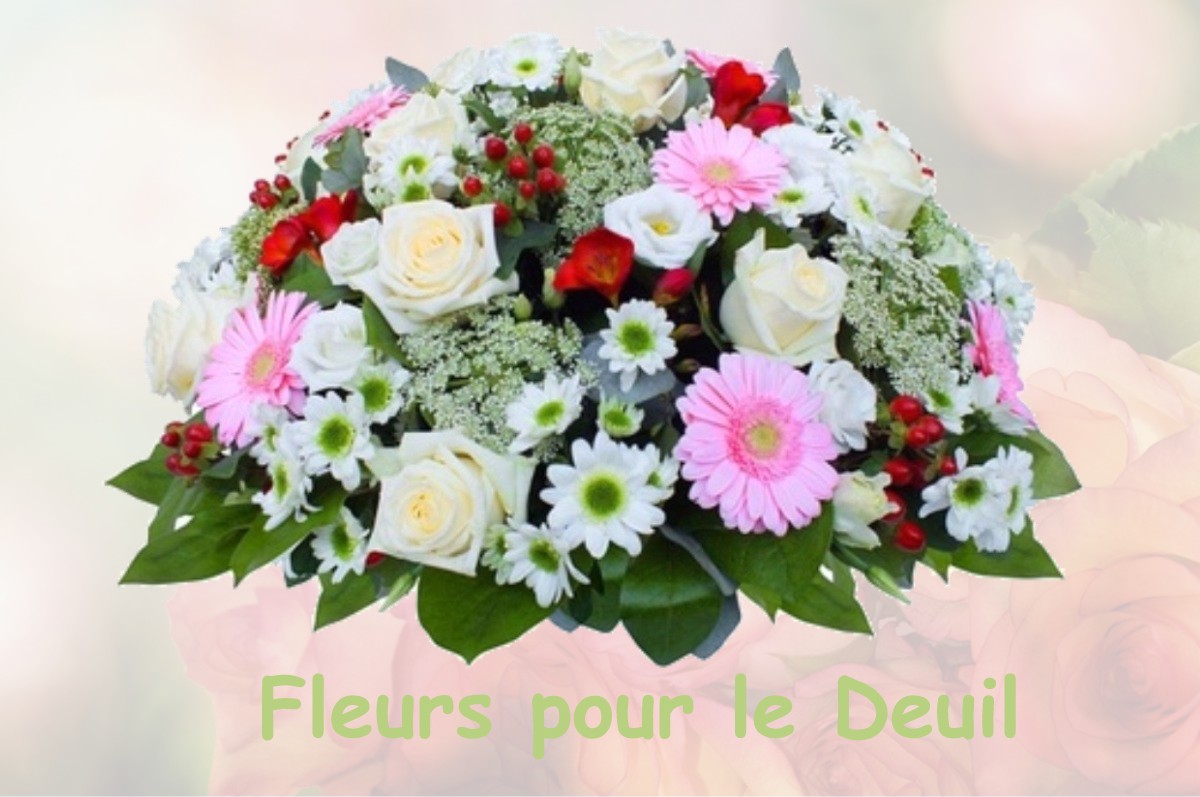 fleurs deuil SAINT-AUBIN-D-ARQUENAY